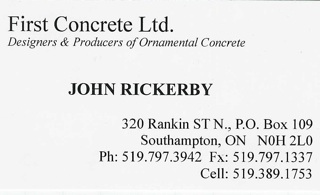 First Concrete Ltd